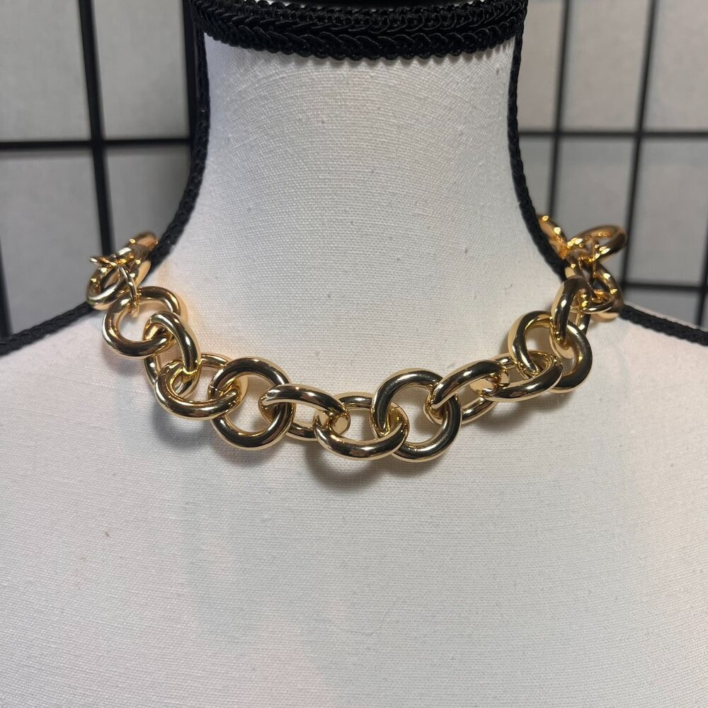 VTG J. Crew Chunky Chain Necklace